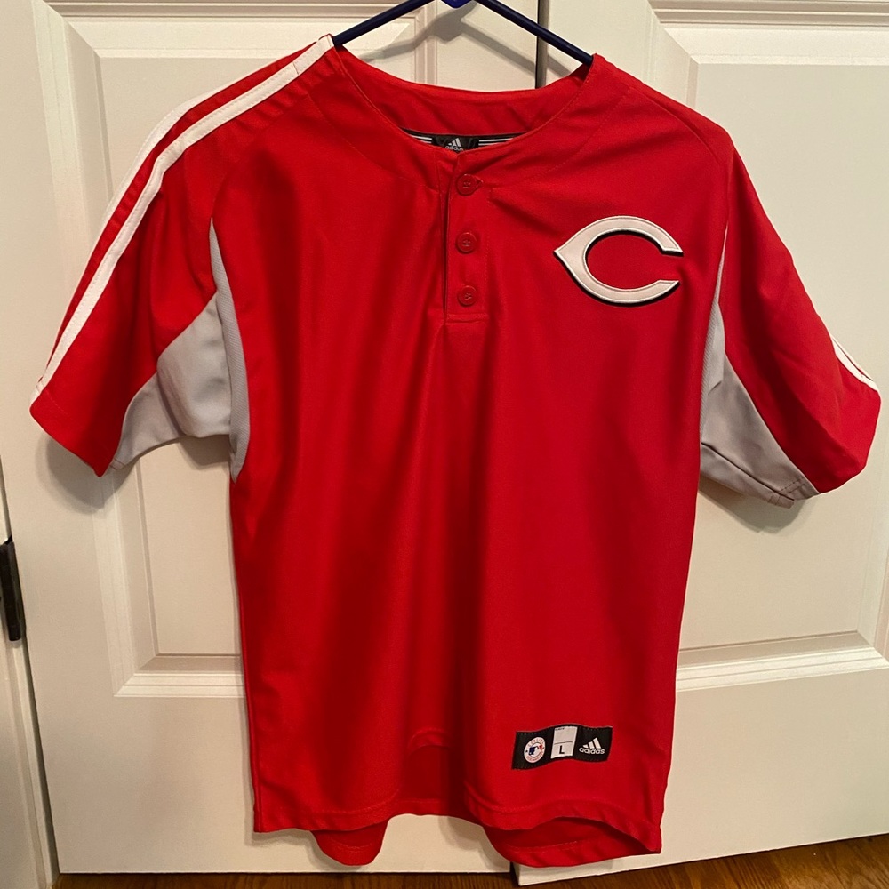 Authentic Cincinnati Reds baseball jersey
